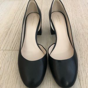 Cole haan leather heels, new without box